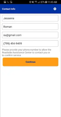 Encompass Roadside Assistance android App screenshot 4